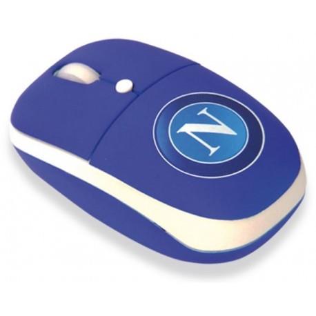 TECHMADE Mouse mini ottico Techmade TM-M1128FC-NAP cablato fantasia SSC Napoli